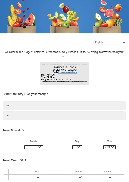 fredmeyer.com/feedback homepage